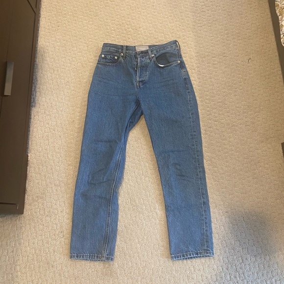 Everlane Cheeky Jean Size 24 crop - Picture 4 of 5